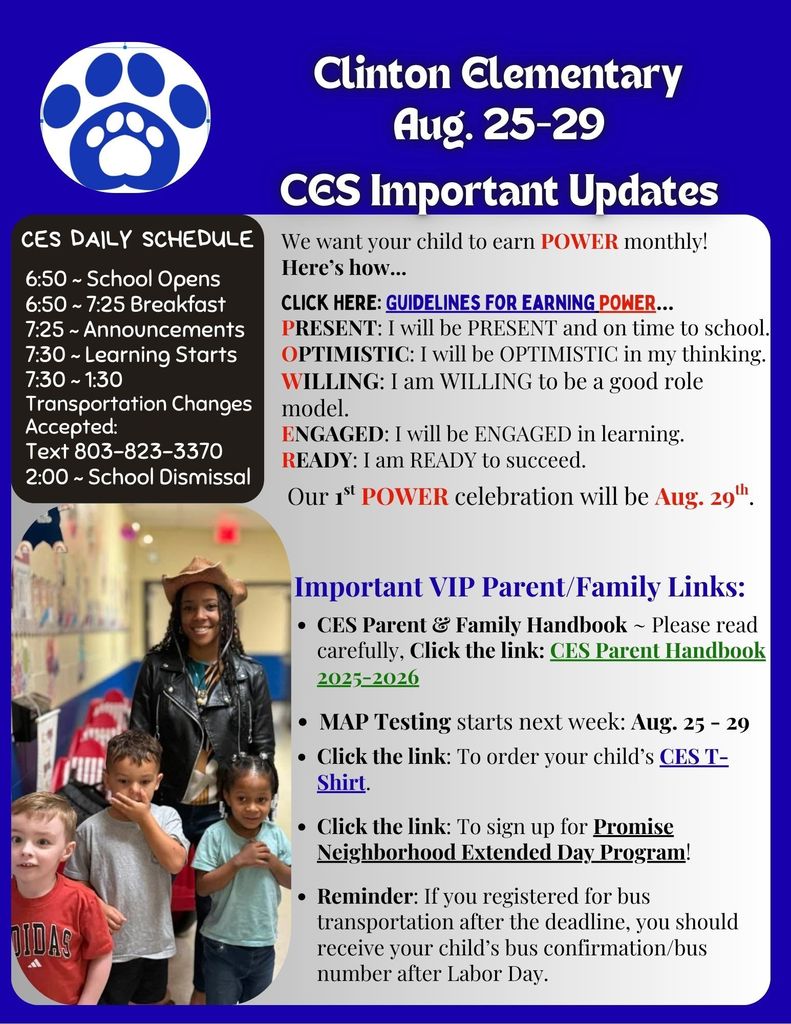 Aug. 25-29_CES Parent & Family Update 