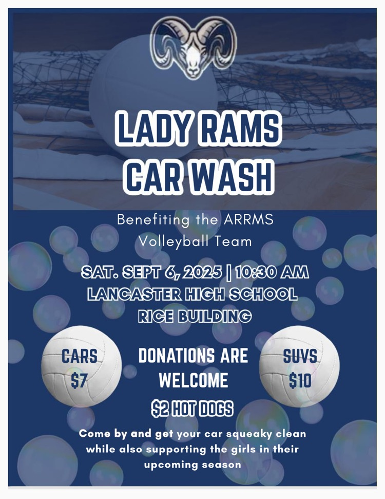 Lady Rams Car Wash