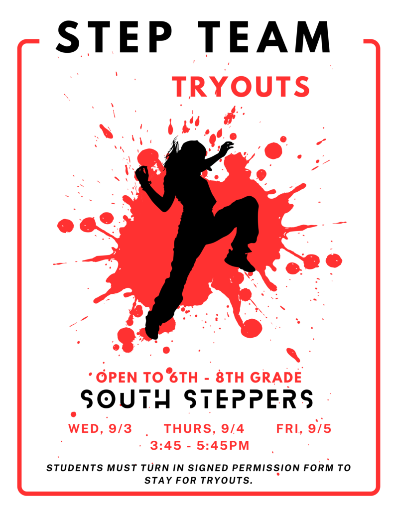 Step Team Tryouts 25–26