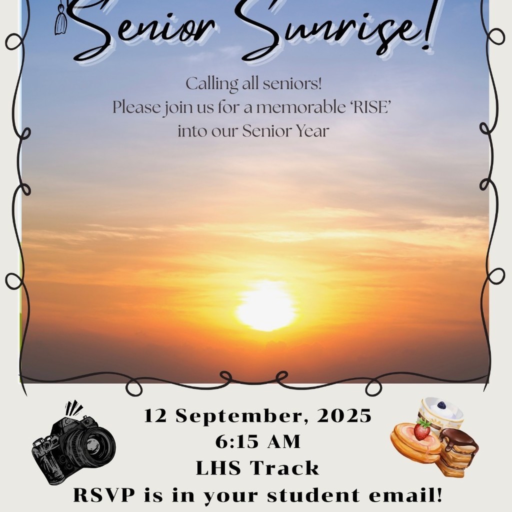 senior sunrise September 12th
