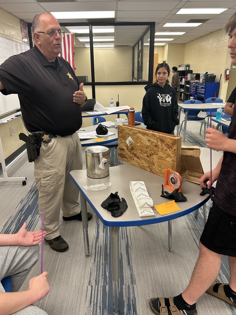 LCSDCC Law Enforcement Students Crime Scene Investigation