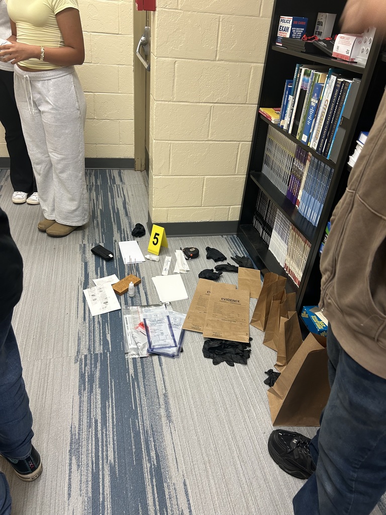 LCSDCC Law Enforcement Students Crime Scene Investigation
