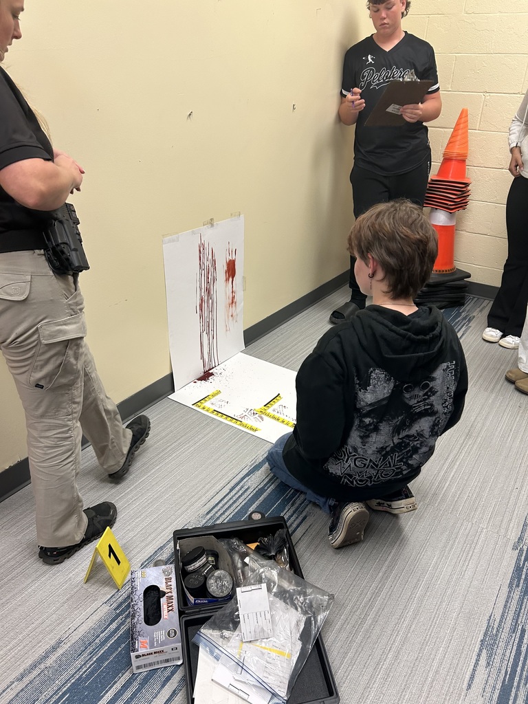 LCSDCC Law Enforcement Students Crime Scene Investigation