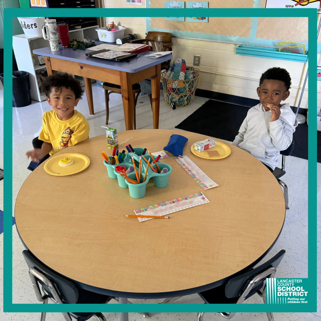 Discovery School Kindergarten Students