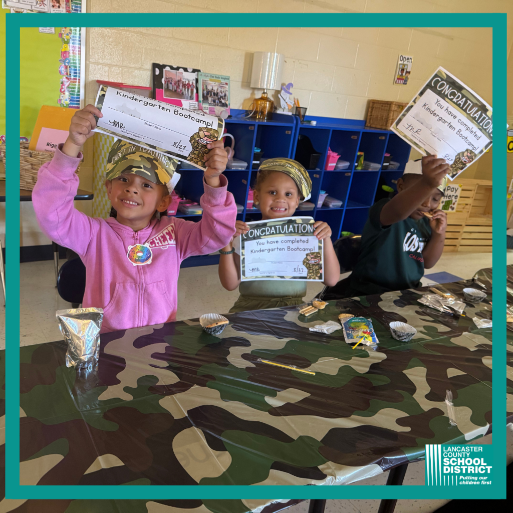 Discovery School Kindergarten Students