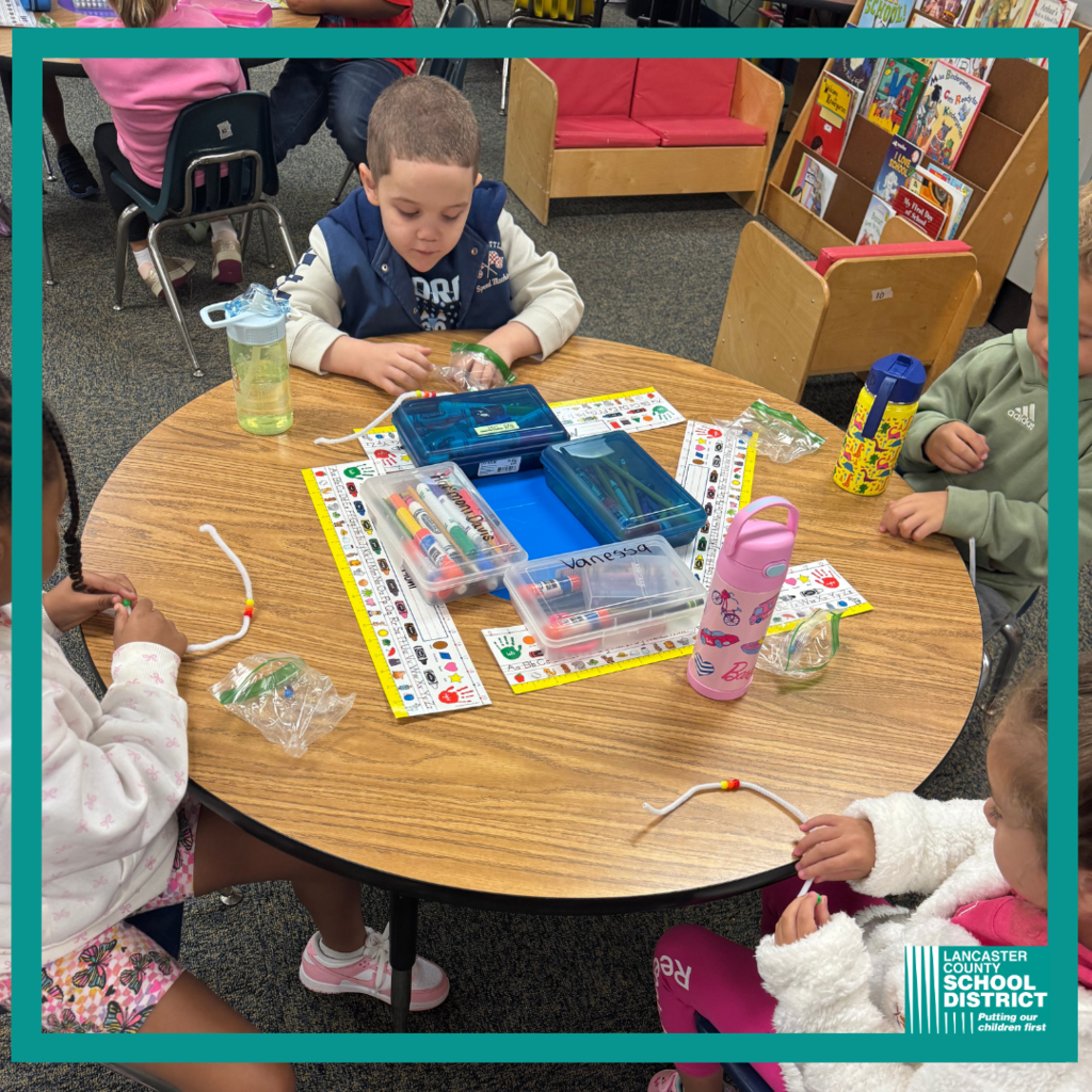 Erwin  Elementary  kindergarten students