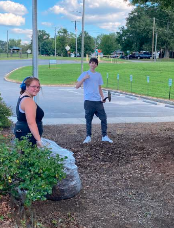 LCSD Ambush Club and Law Enforcement CC Beautification Day