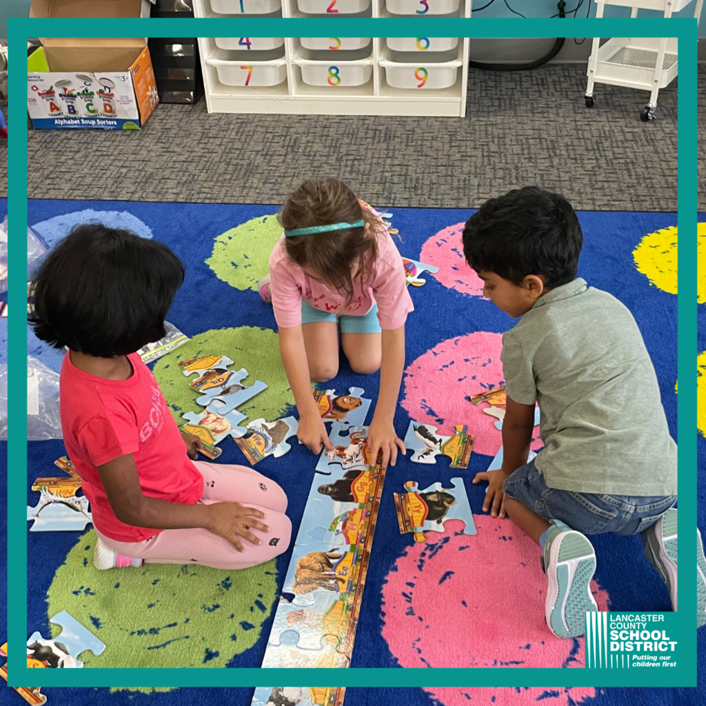 Van Wyck Elementary School Prek and Kindergarten students