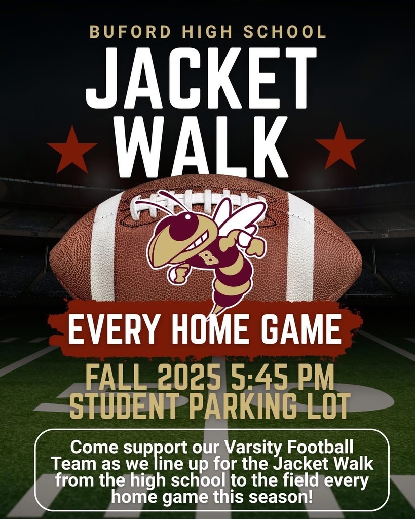 Buford High School Jacket Walk