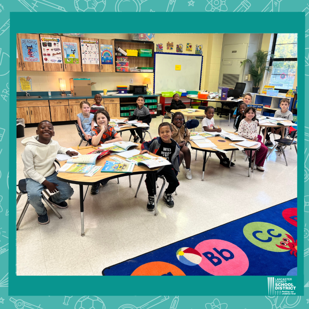 Clinton Elementary School 1st Grade students