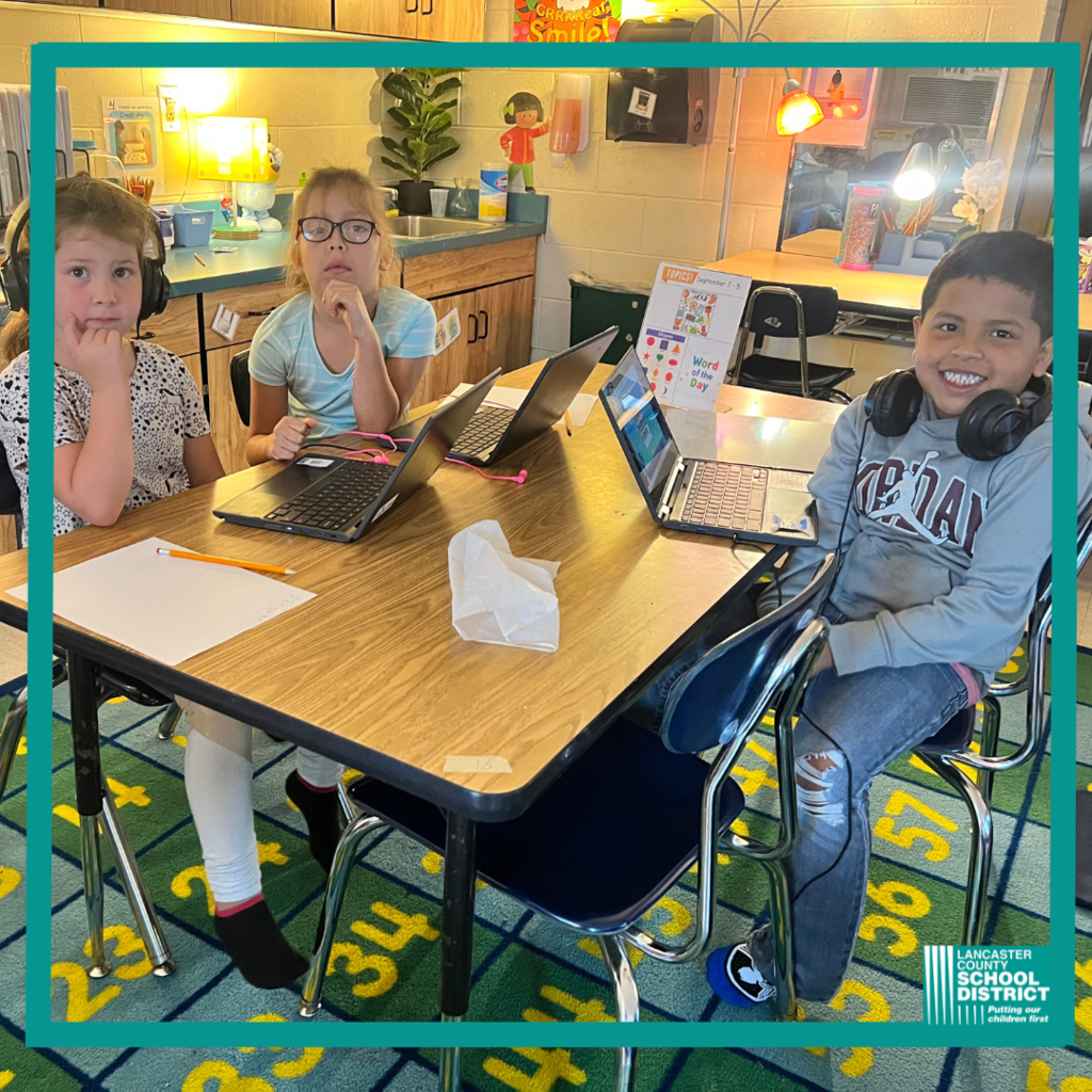 Clinton Elementary School 1st Grade students