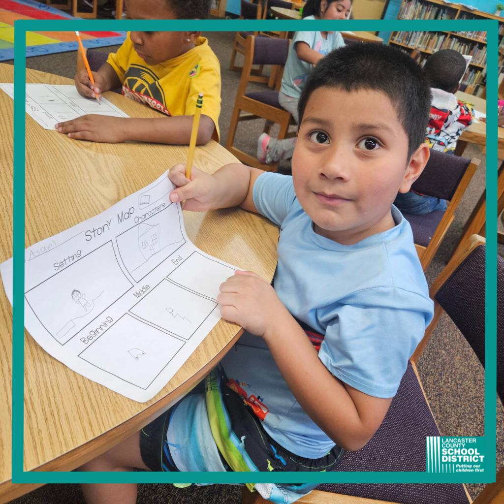 Brooklyn Springs Elementary School 1st Grade students