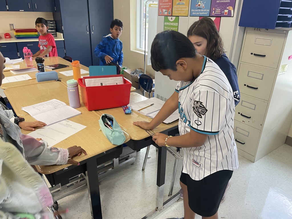 sound experiment in Miss Wheeler's class