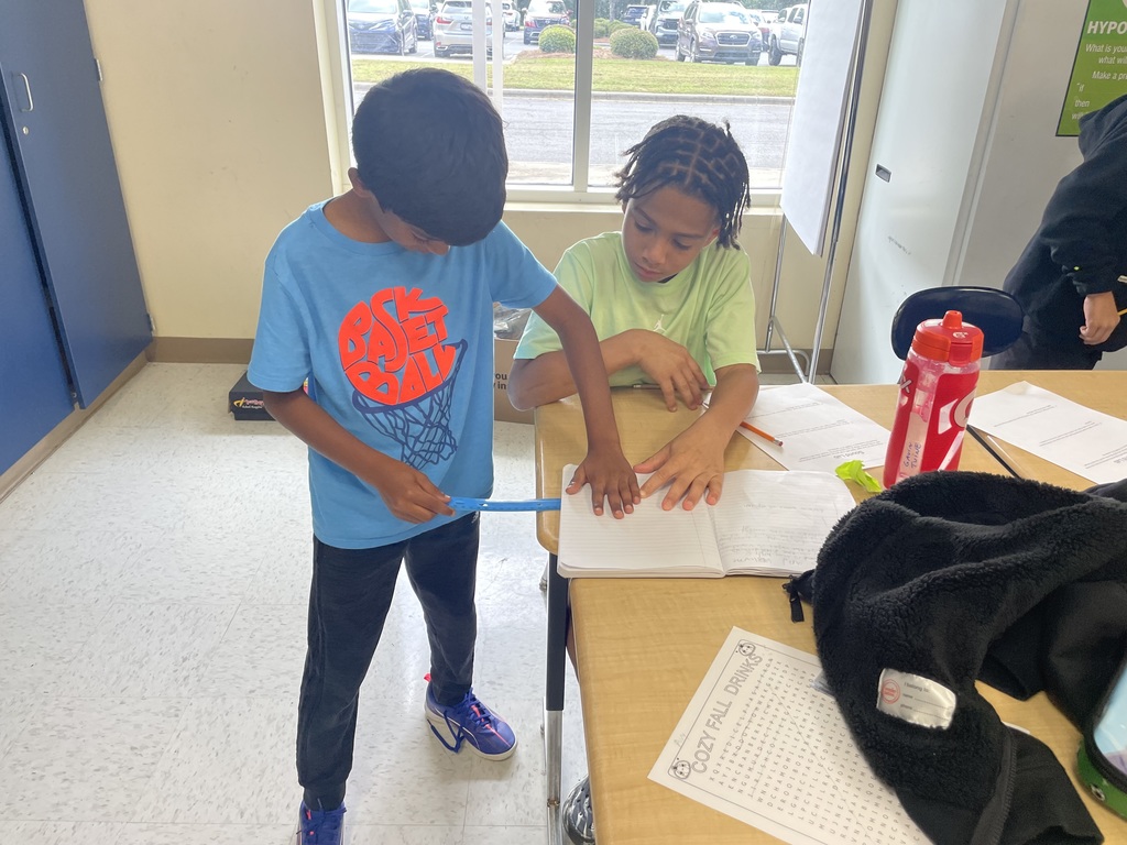 sound experiment in Miss Wheeler's class