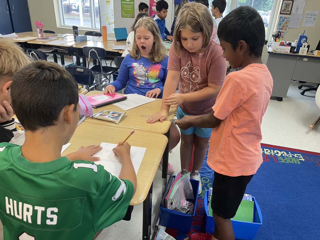 sound experiment in Miss Wheeler's class
