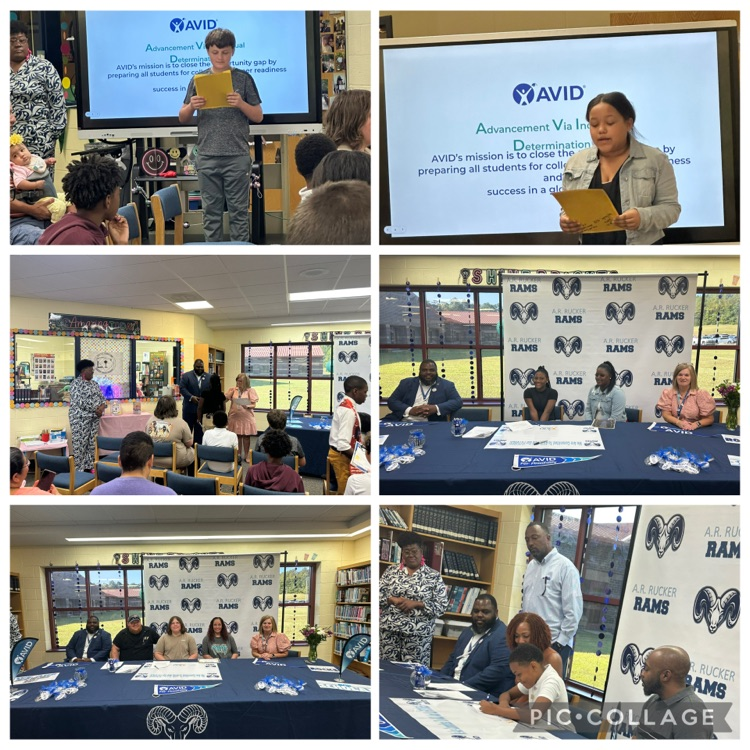 Avid signing day grade 7