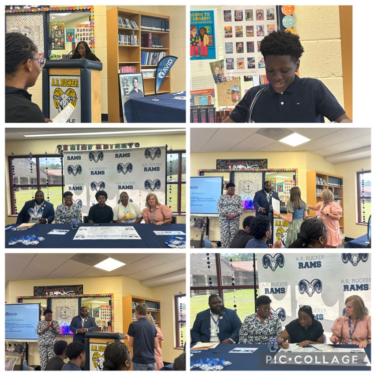 8th grade AVID signing day 