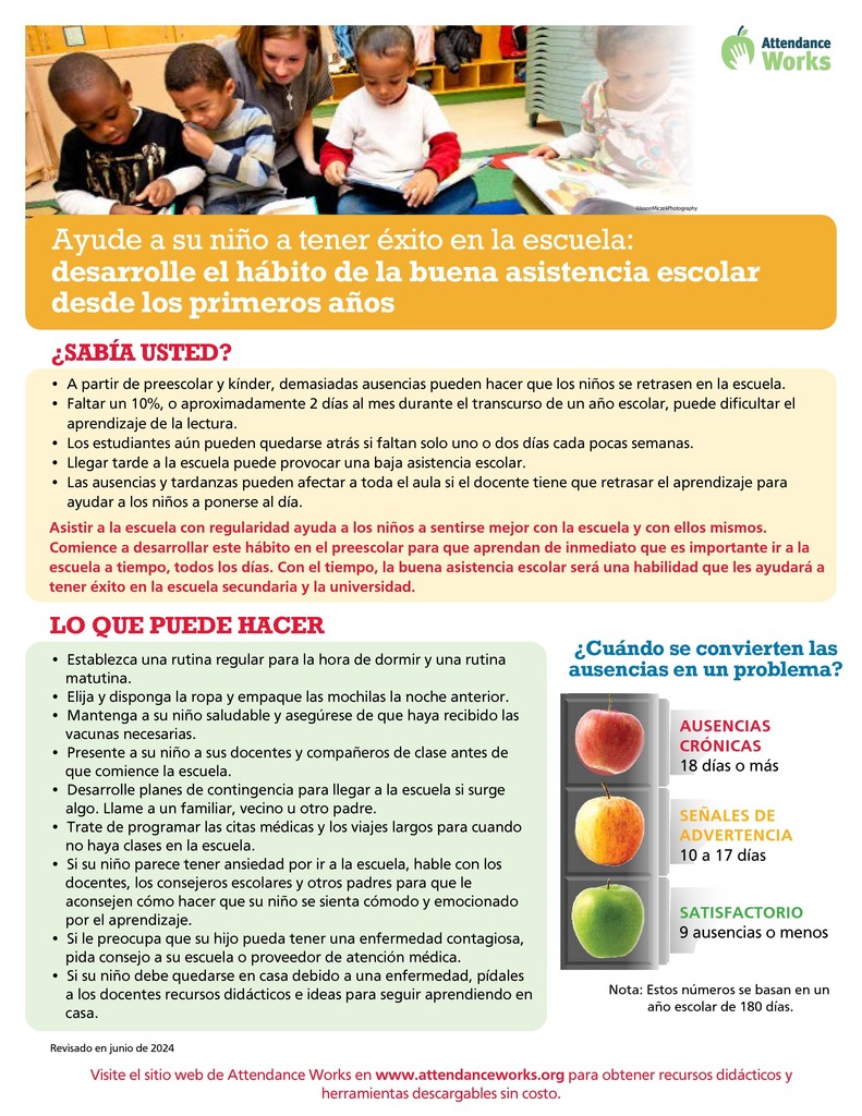 Attendance spanish