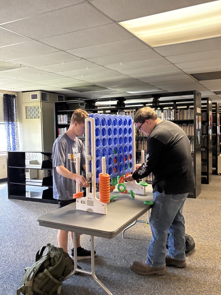 Image of students playing games