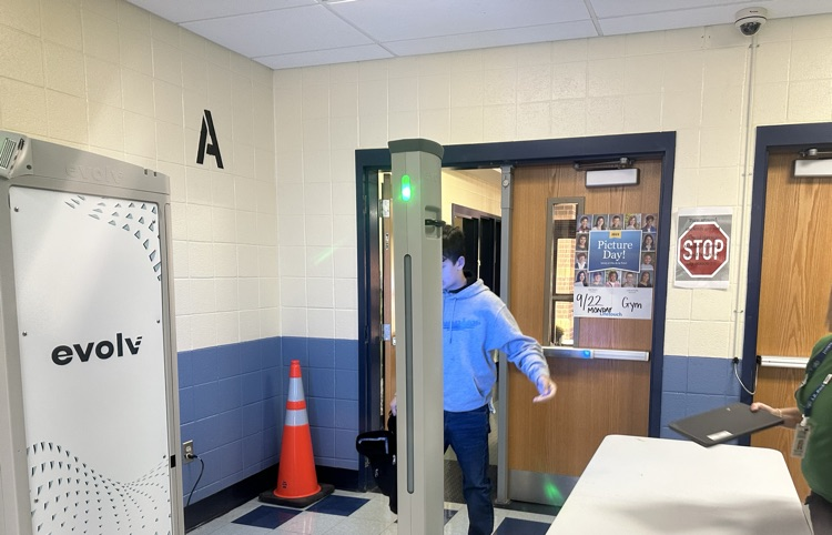 Passing through the new Weapon Detectors  