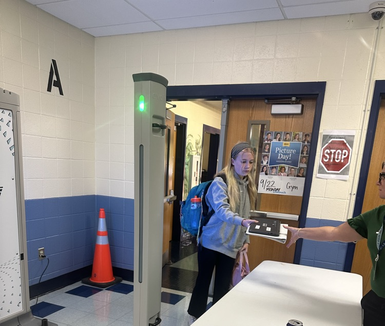 Passing through the new Weapon Detectors 