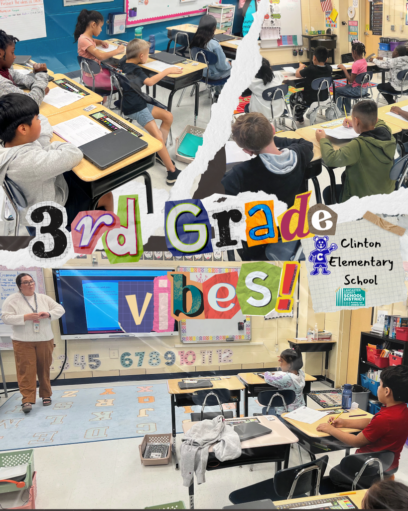 Clinton Elementary School 3rd Grade students
