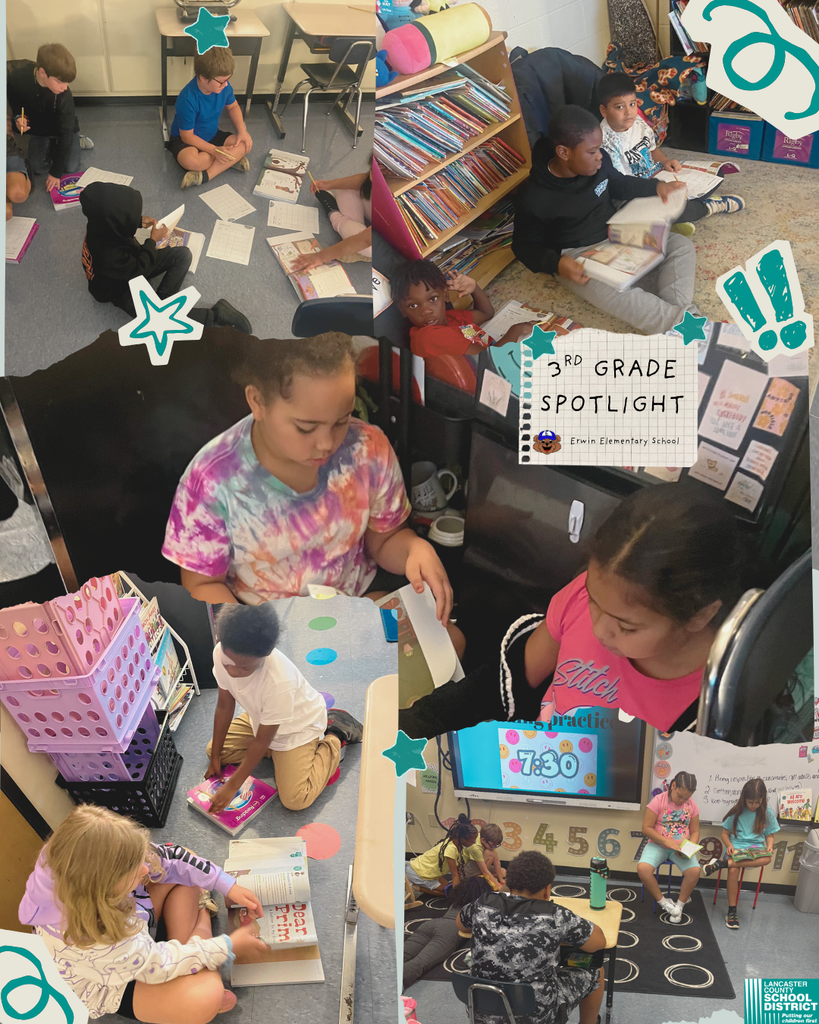 Erwin Elementary School 3rd Grade students