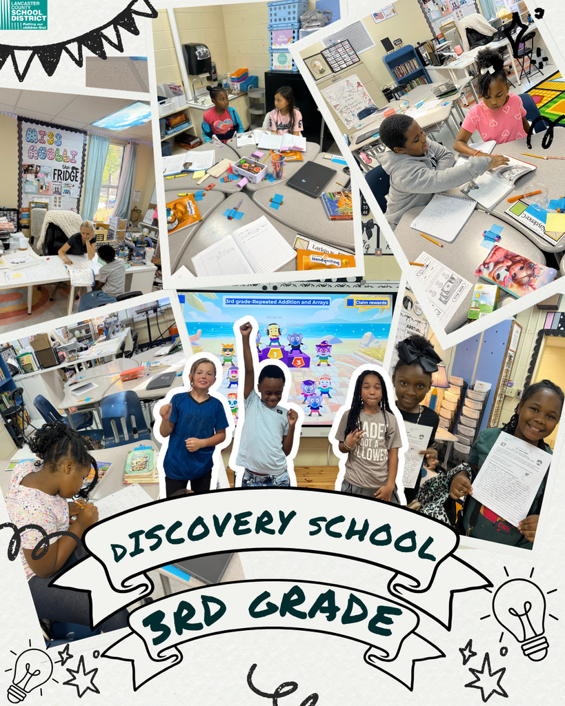 Discovery School 3rd grade students
