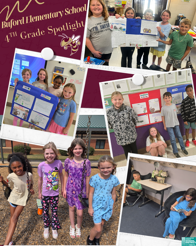 Buford Elementary 4th Grade students