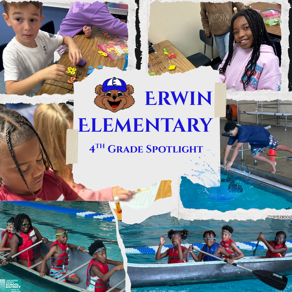 Erwin Elementary School 4th grade spotlight