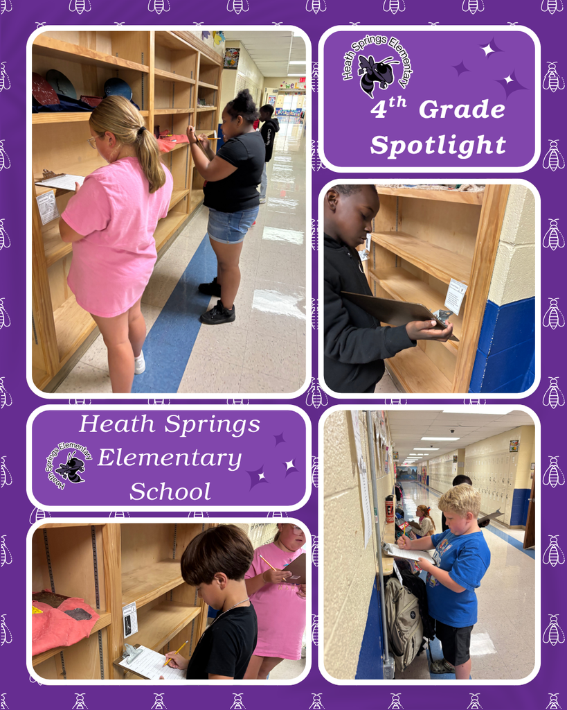 Heath Springs Elementary 4th Grade Spotlight
