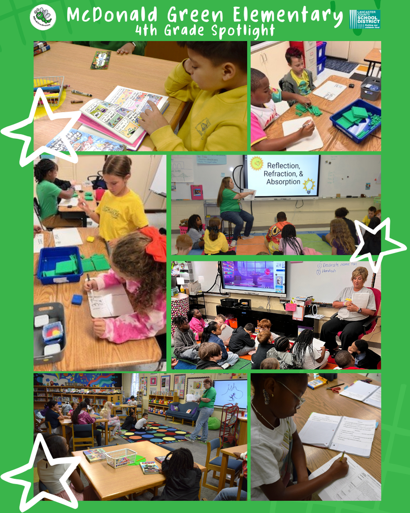 McDonald Green Elementary School 4th Grade Spotlight