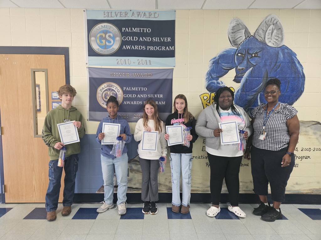6th Grade Students of the Month