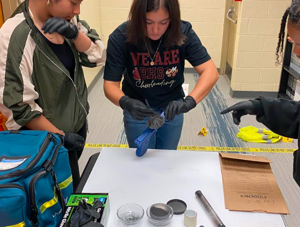 LCSDCC Law Enforcement Students Crime Scene Investigation