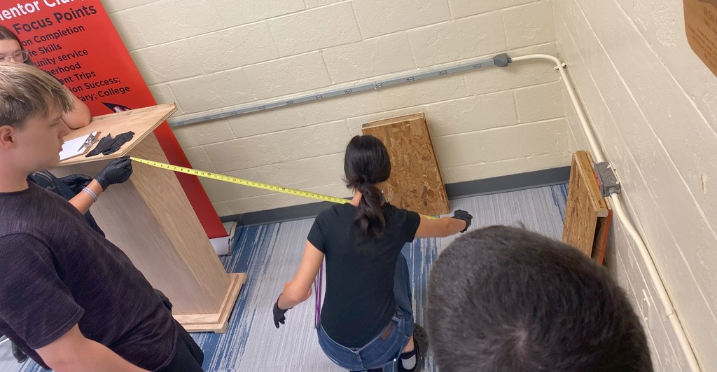 LCSDCC Law Enforcement Students Crime Scene Investigation