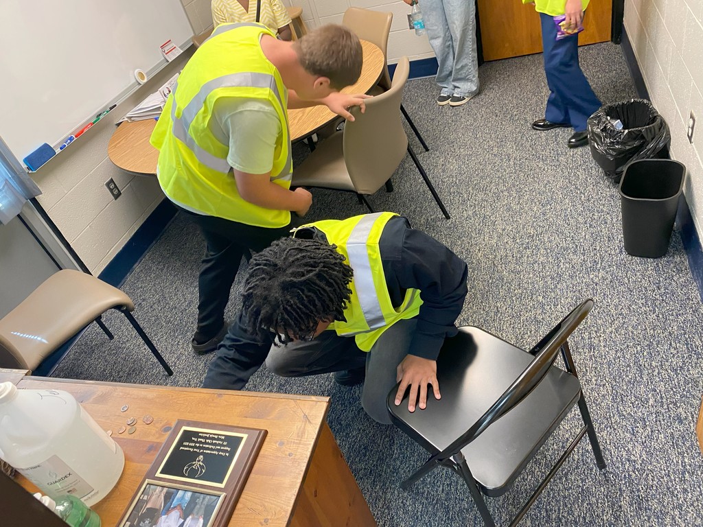 LCSDCC Law Enforcement Students Crime Scene Investigation