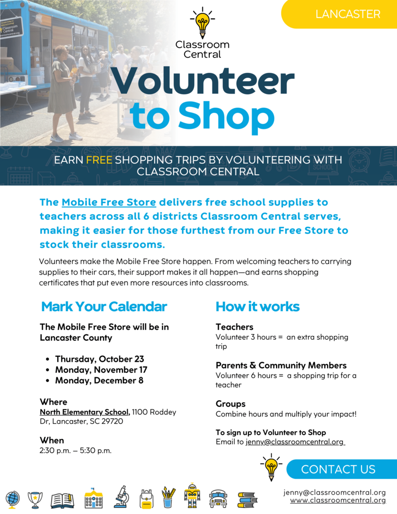 Volunteer to shop