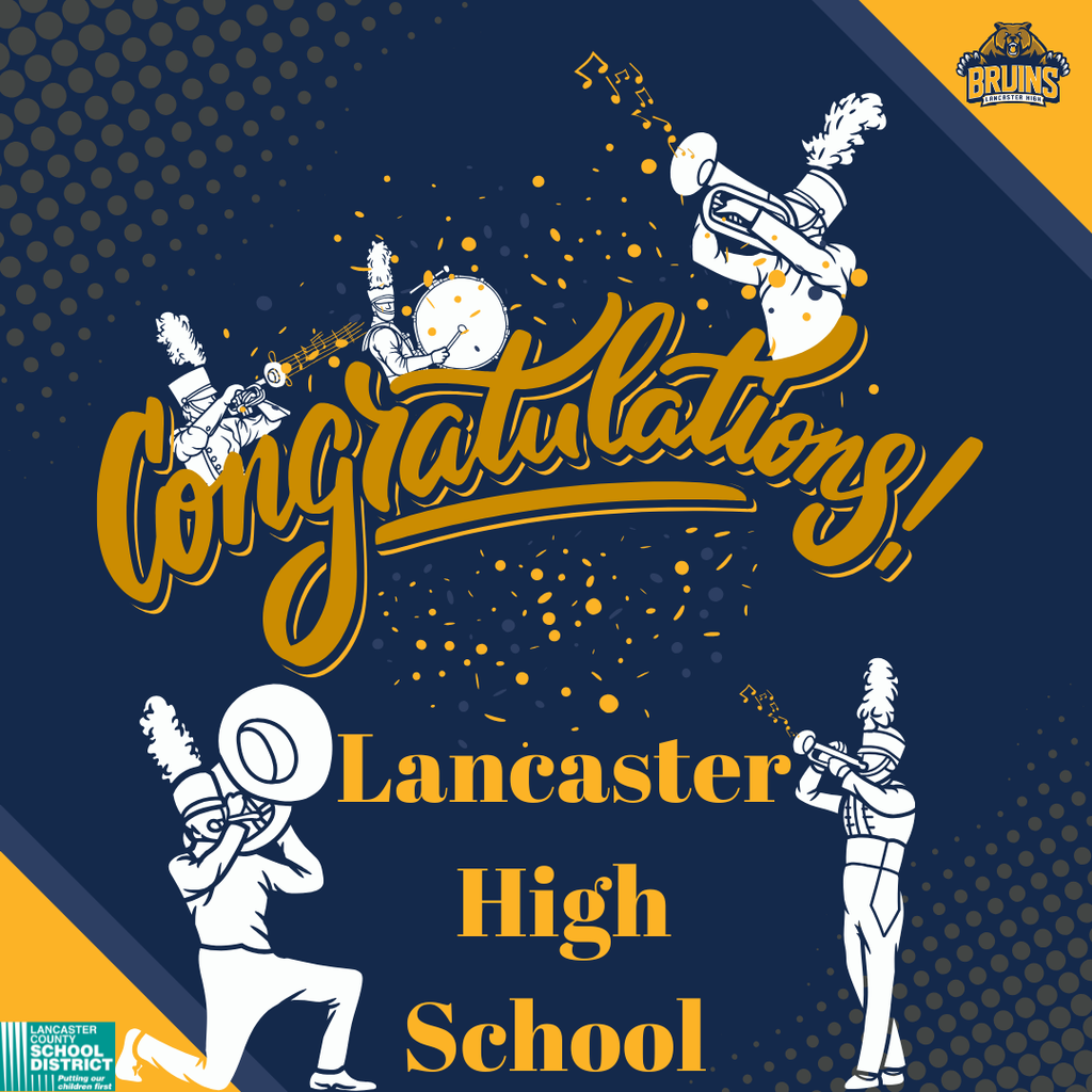 Congratulations Lancaster High School Band