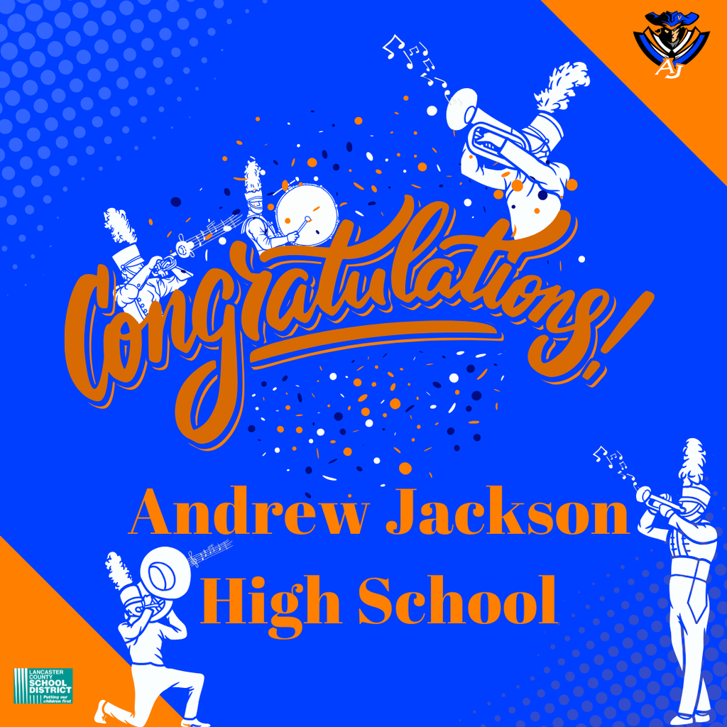 Congratulations Andrew Jackson High School Band