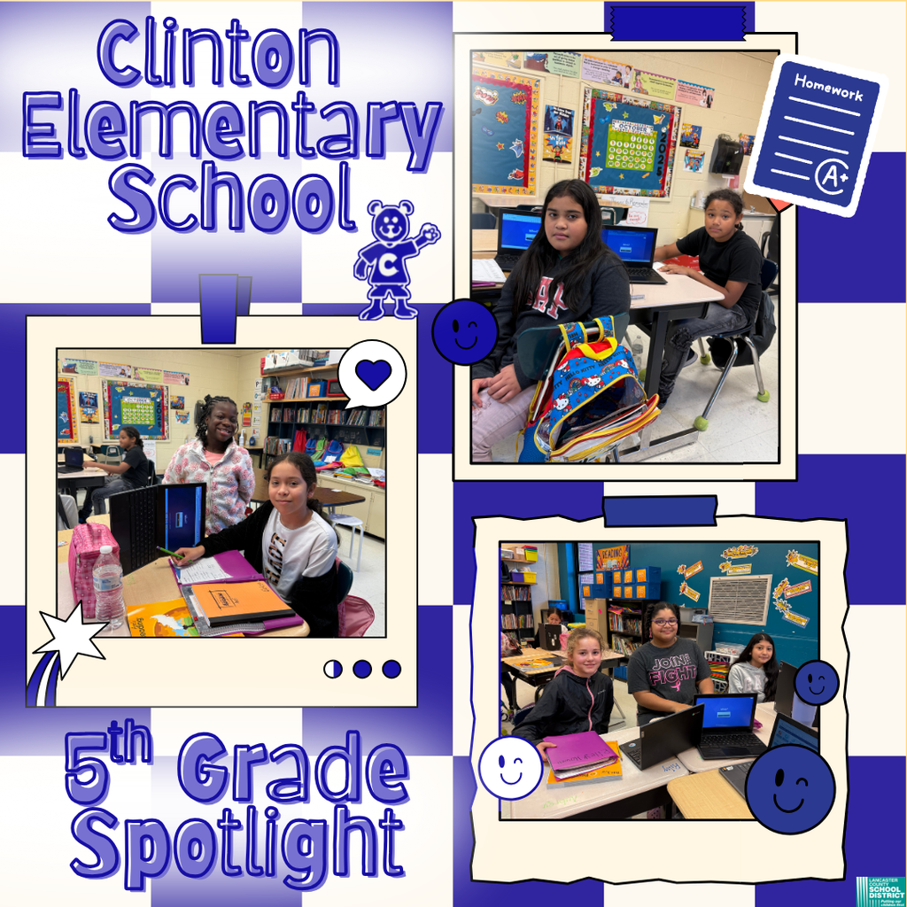 Clinton Elementary School -5th grade spotlight