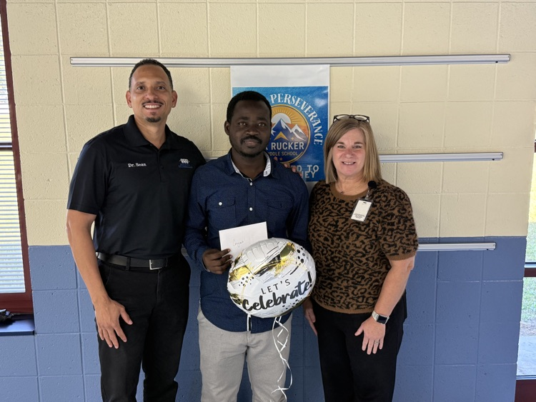 Congratulations to Mr.Okyere for Teacher of the Month 