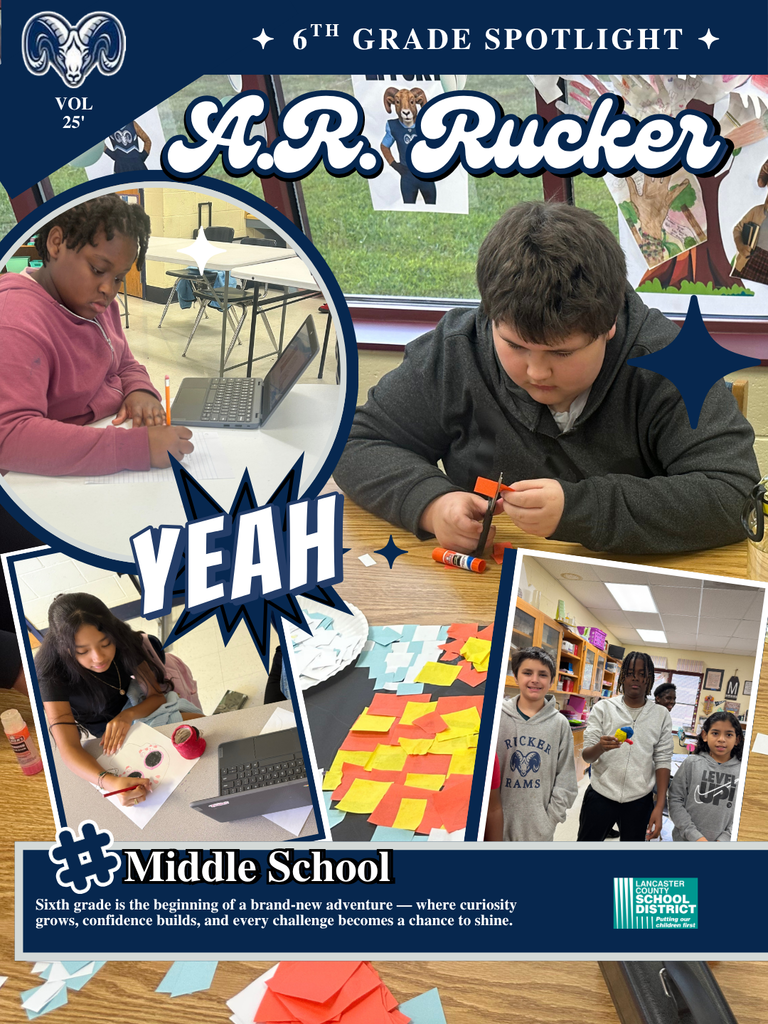 A.R. Rucker Middle School 6th grade spotlight