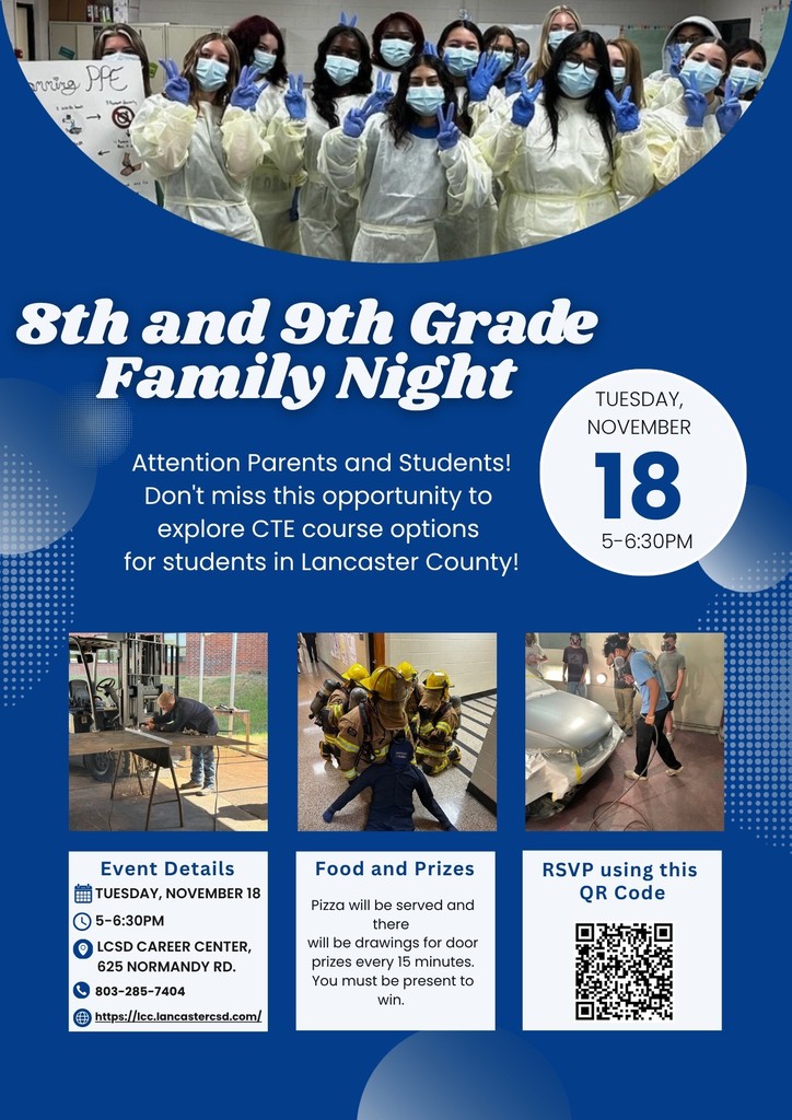 8th and 9th Grade Family Night