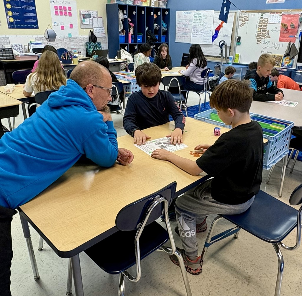 Ms. Cogan and Mr. Hobson's class