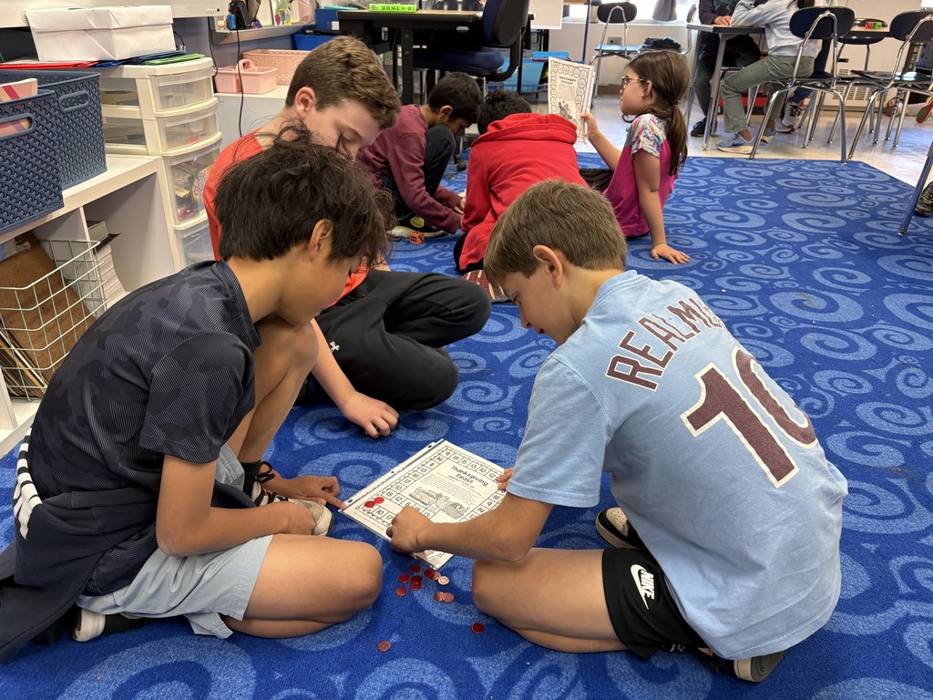 Ms. Cogan and Mr. Hobson's class