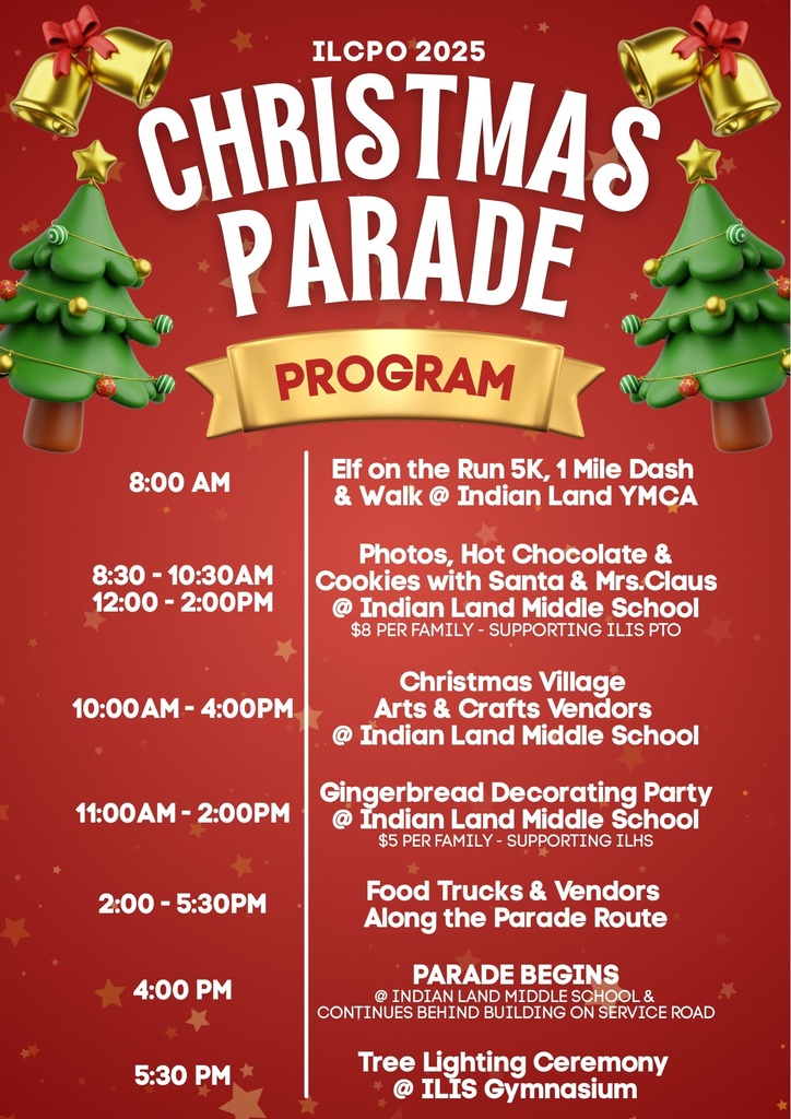 schedule for ILChristmas parade