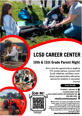 LCSDCC Parent Night Flyer