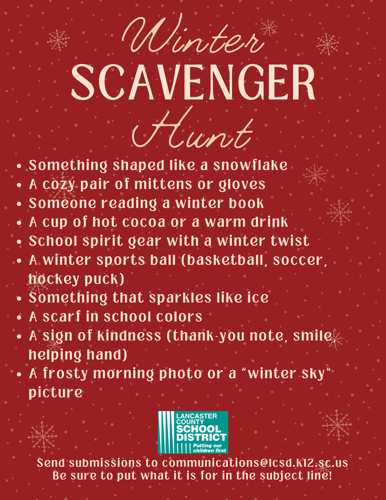 Winter Scavenger Hunt