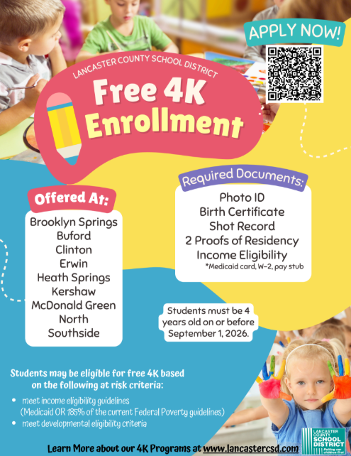 Free 4K Enrollment