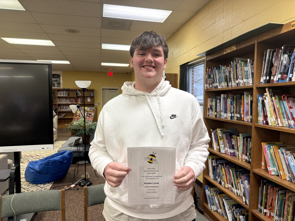 photo of Hayden Lucas, spelling bee champion for BMS